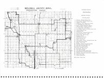 Mitchell County Points of Interest Map, Mitchell County 1977